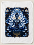 Blue Lotus Throw