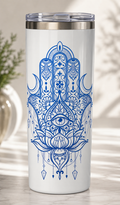 Blue Hamsa Tumbler