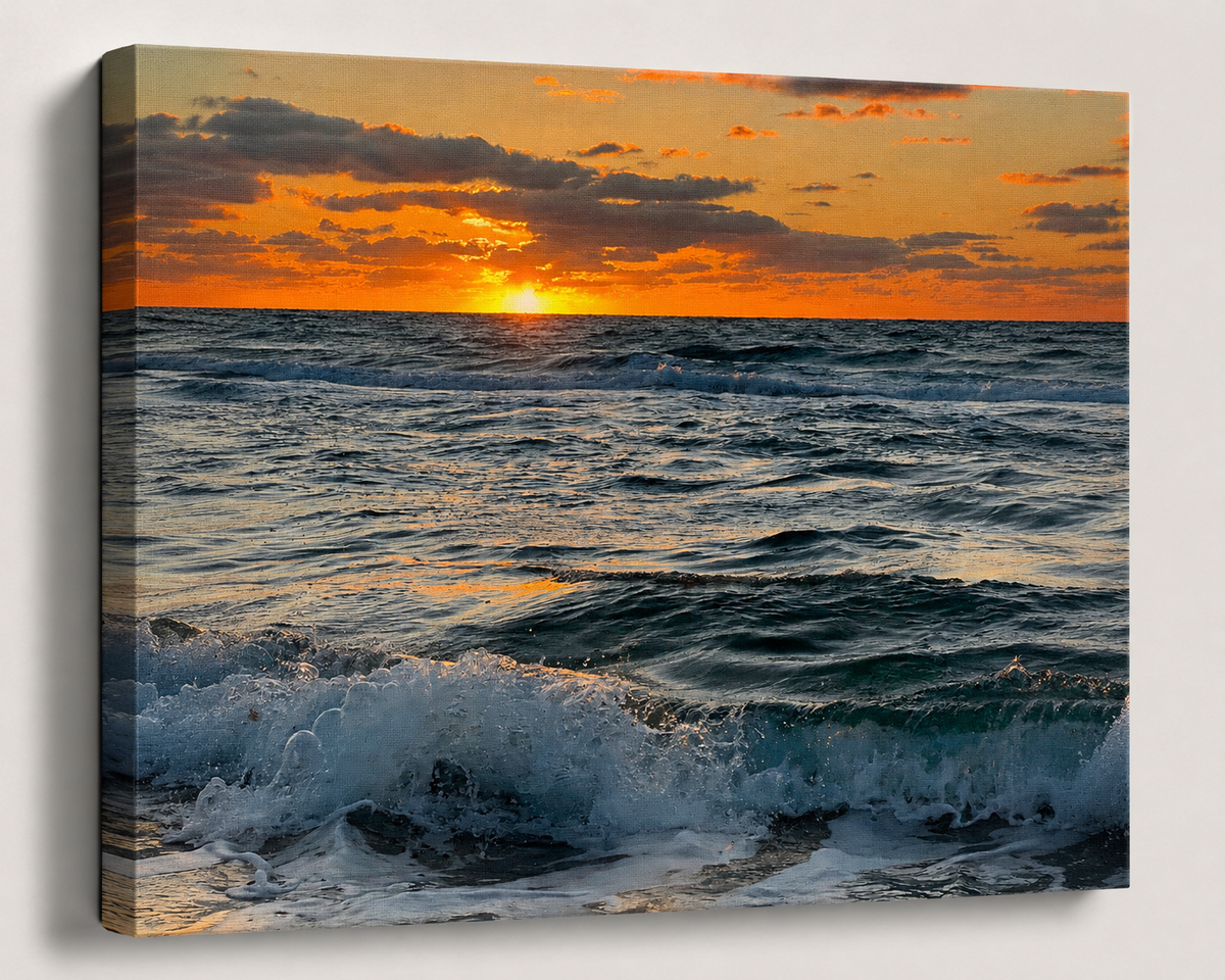 Sunset Canvas Print