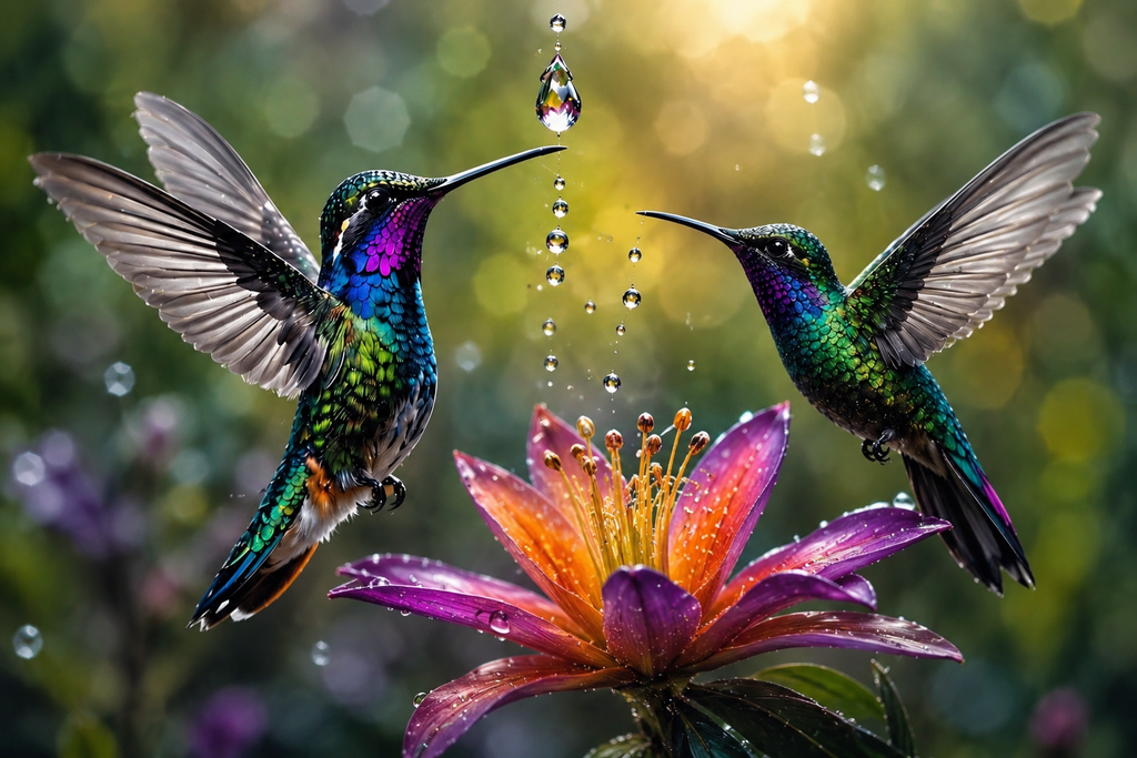 Humming Bird 40oz Tumbler