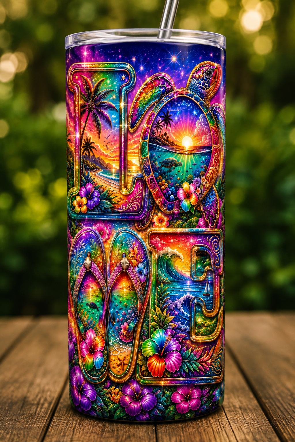 Tropical Love Tumbler 20oz