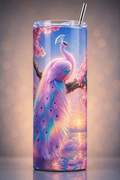 Pretty peacock Tumbler 20oz