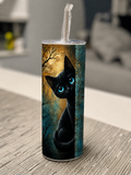 Peekie Boo Cat Tumbler 20oz
