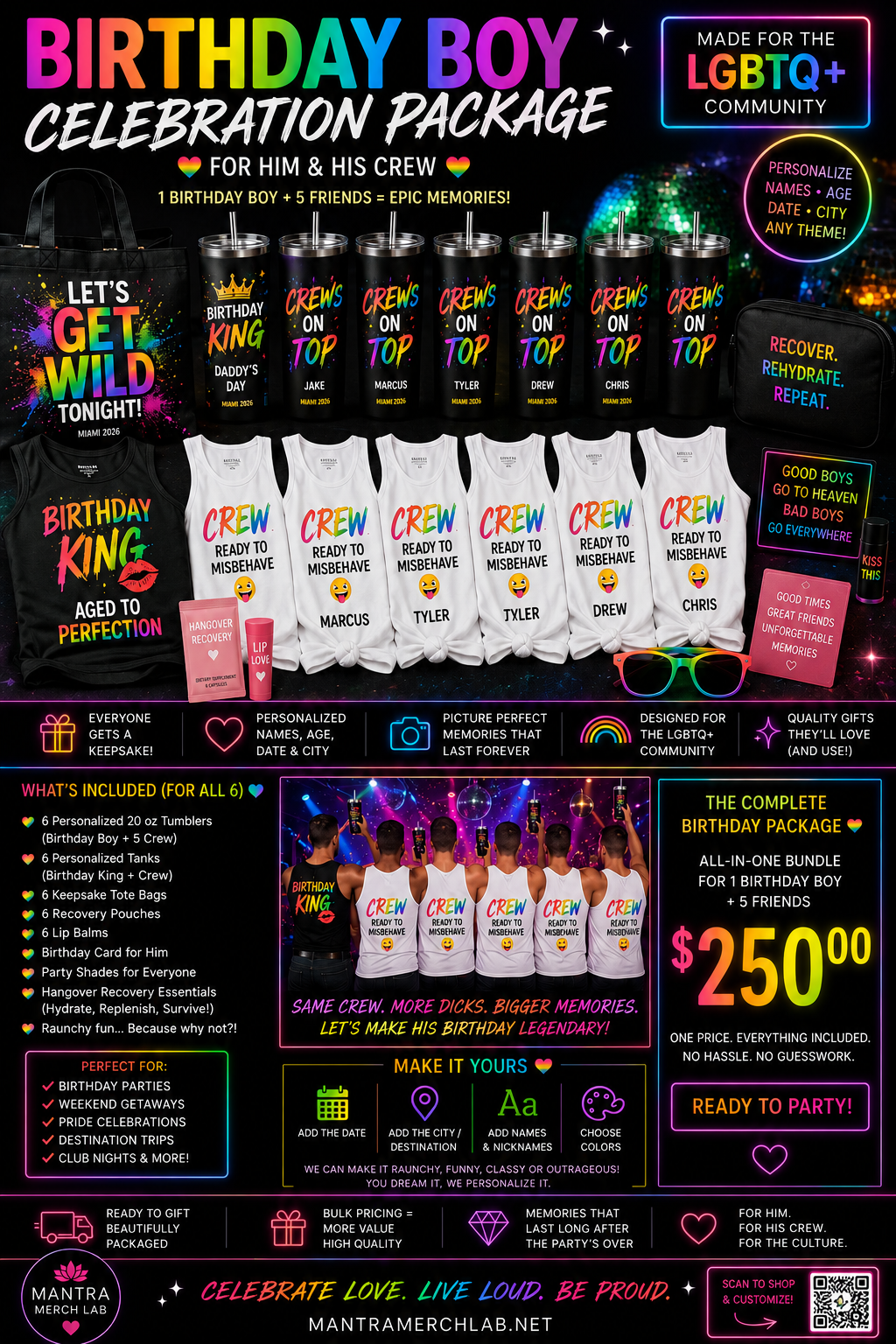 Pride Party package