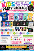 Kids Birthday Party Theme Package