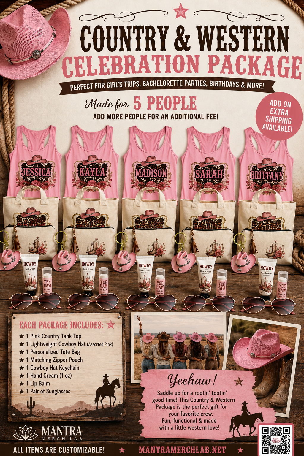 Country Theme Party Package