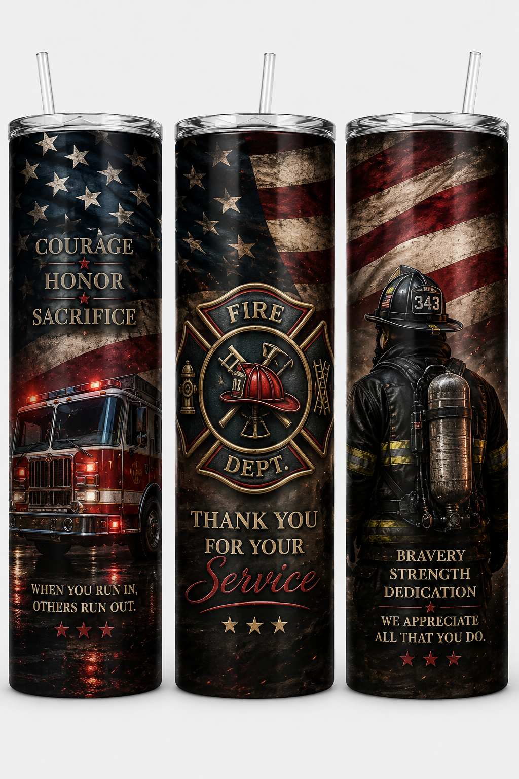 Honor and service 20oz Tumblers