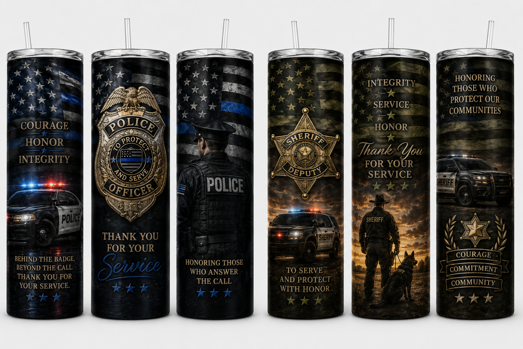 Honor and service 20oz Tumblers