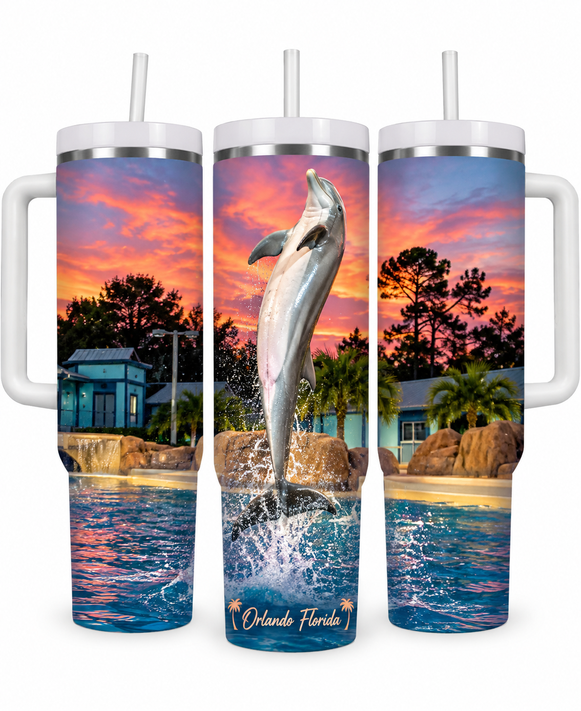 Orlando Sunset 40oz Tumbler