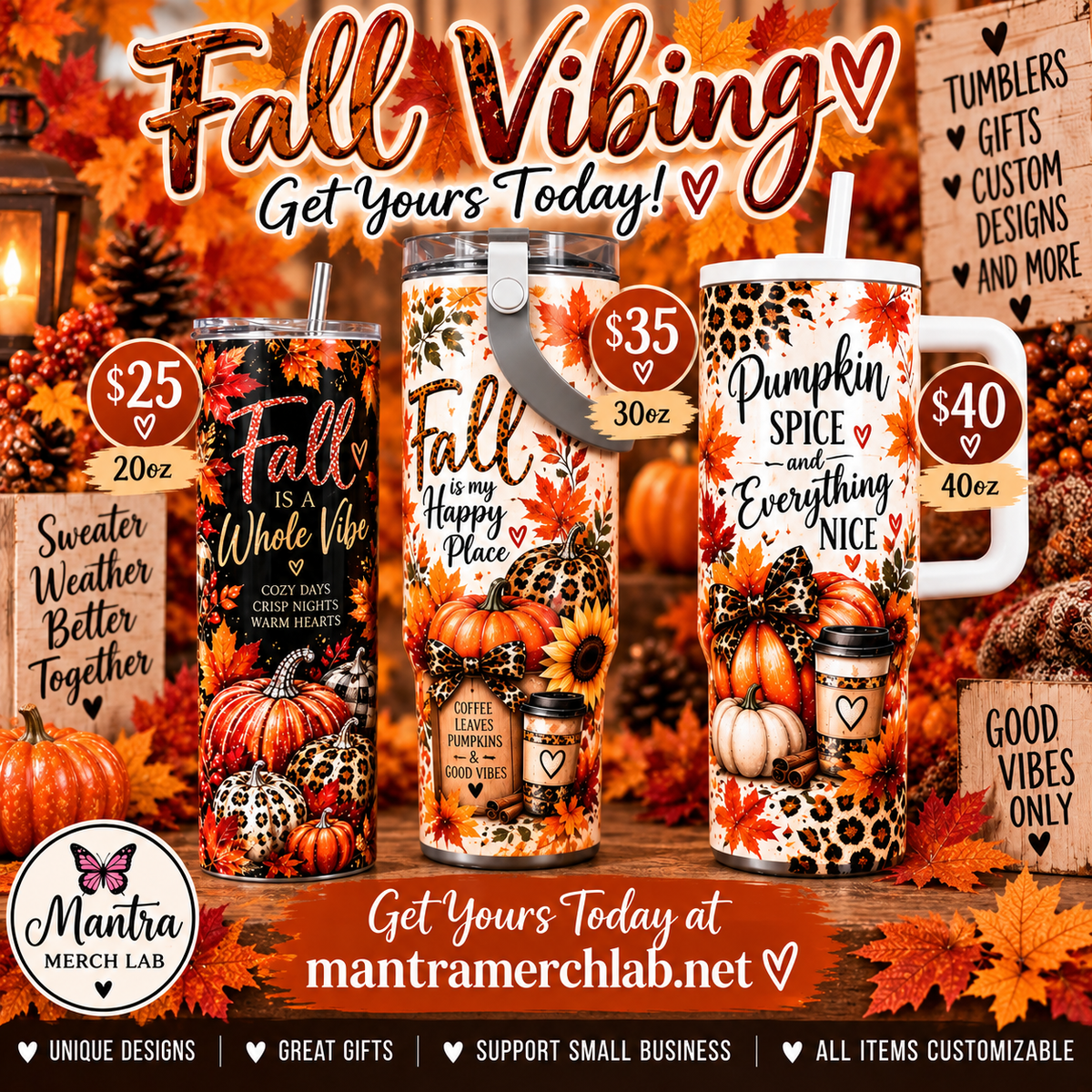 Fall Tumber 20oz