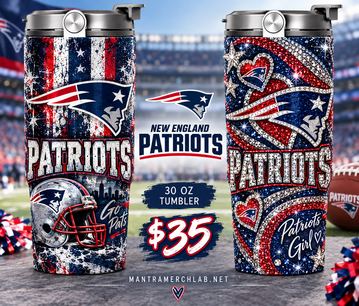 Sports Tumbler 30oz