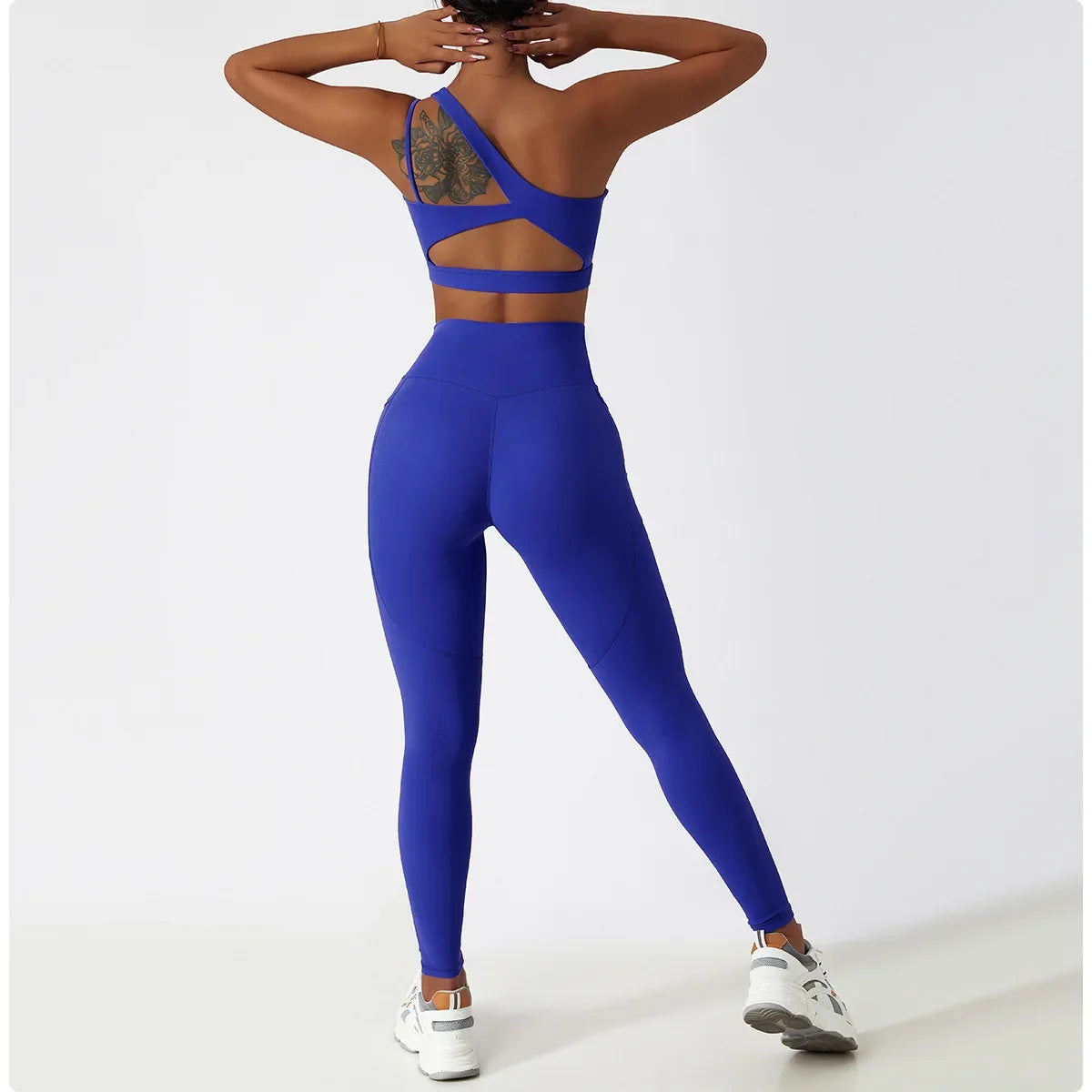 Cozy SkinFriendly Breathable Pocket Yoga Leggings Gym High Waist Sports Leggings Women Elasticity Fitness Running Hip Lift Pants