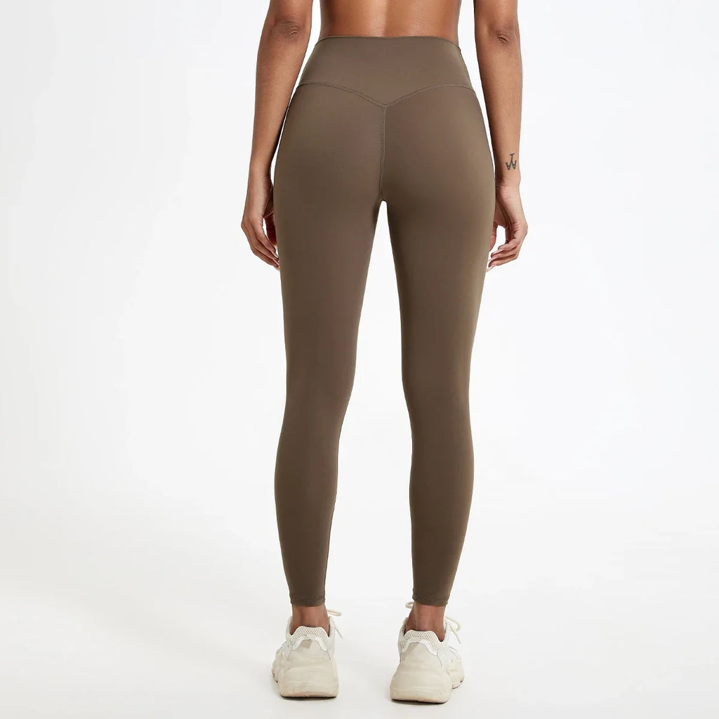 Hearuisavy Summer Ultra-Soft Fabrics High Waist Gym Quick-Dry Yoga Pants Running Workout Pants Push Up Sports Leggings Women