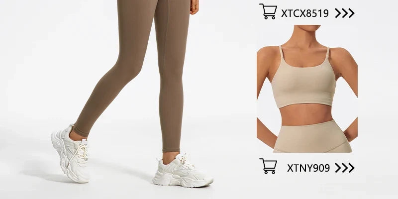 Hearuisavy Summer Ultra-Soft Fabrics High Waist Gym Quick-Dry Yoga Pants Running Workout Pants Push Up Sports Leggings Women